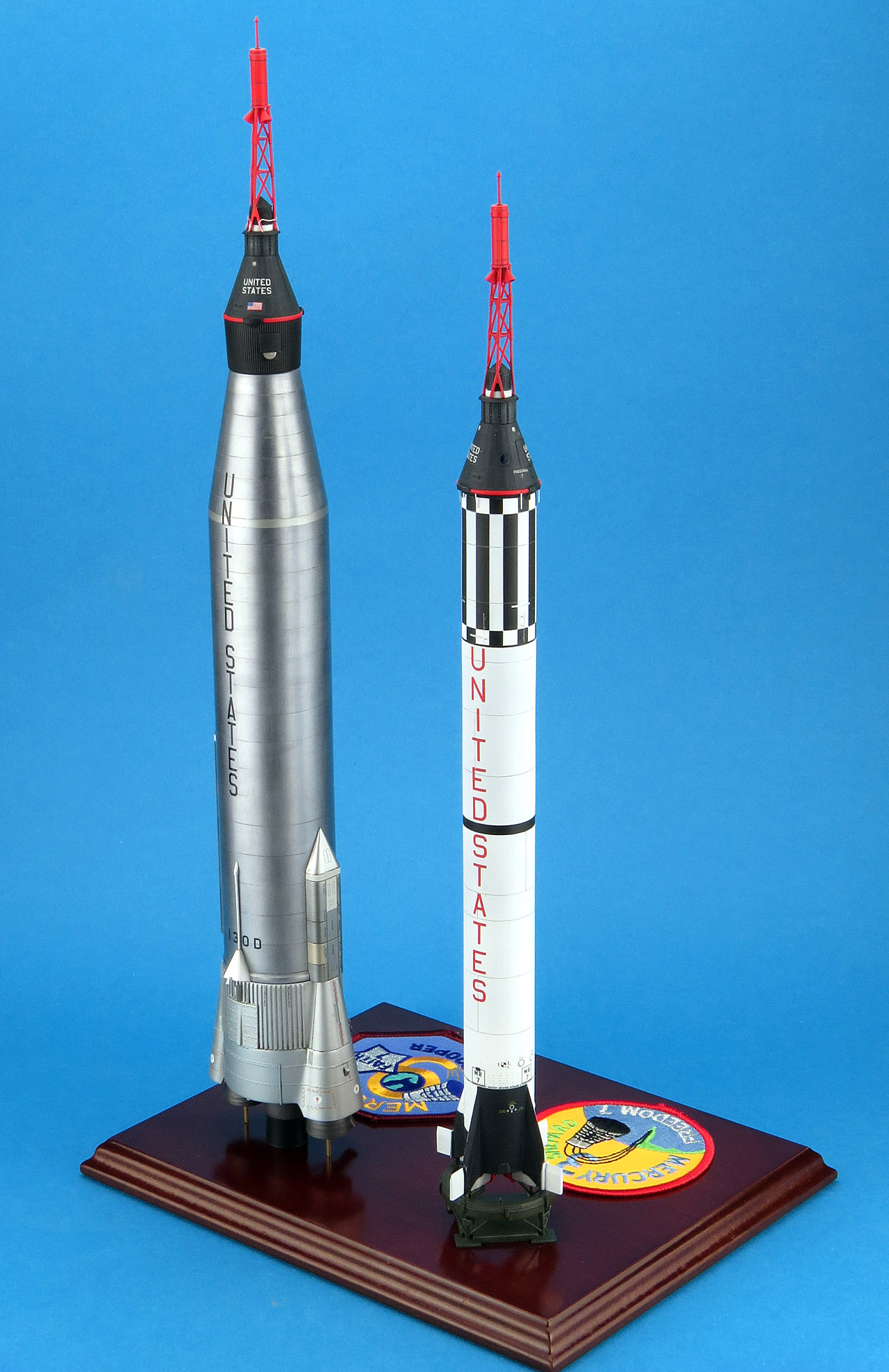 Horizon Models 1/72 Mercury US Atlas Rocket Capsule Plastic Model Kit 2002 HZM20 